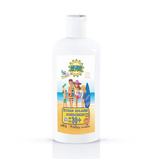 Écran solaire 100% naturel Mission Nature