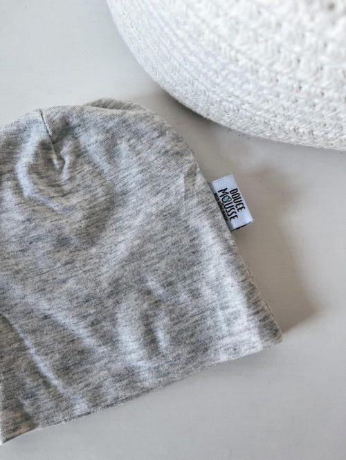 Bonnet nouveau-né en coton biologique